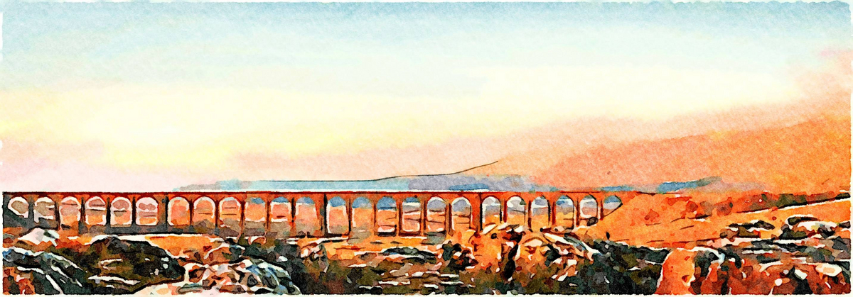 lange Brücke od Saskia Ben Jemaa