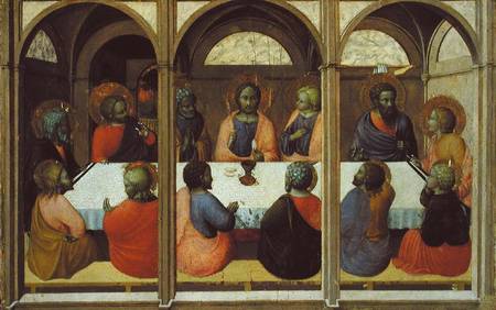 The Last Supper, from the Arte della Lana Altarpiece od Sassetta