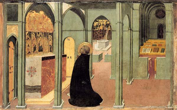 Saint Thomas Aquinas in Prayer