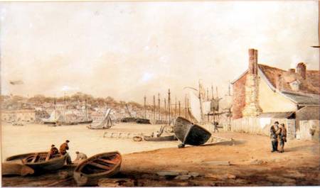 The Quay at Ipswich od Sawrey Gilpin