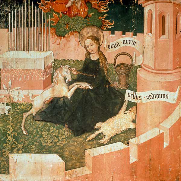 Altarpiece of the Dominicans: The Mystical Hunt, c.1470-80 (see also 67722)