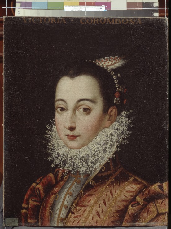 Portrait of Vittoria Accoramboni (1557-1585) od Scipione Pulzone