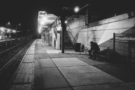 alone at wissahickon station