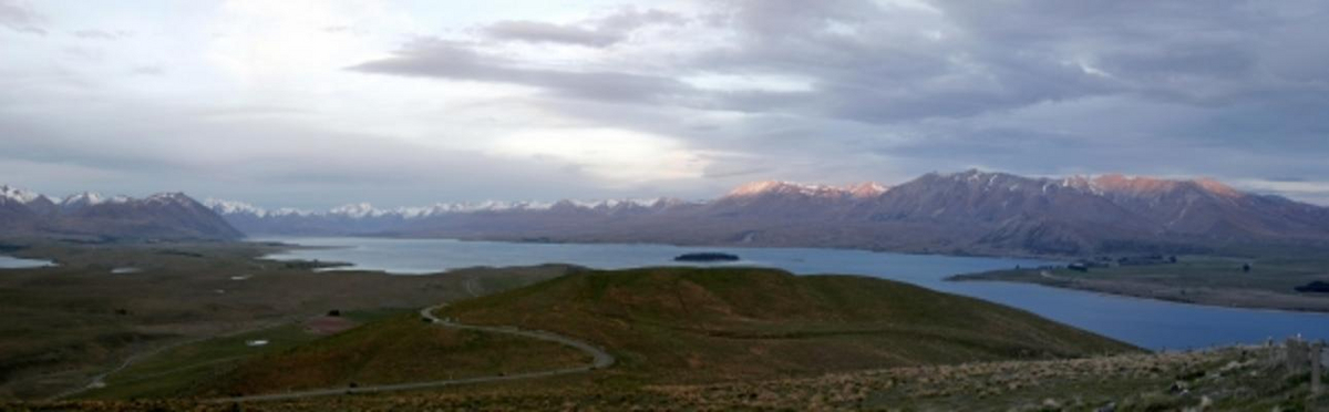 Neuseeland Panorama Lake Tekapo od Sebastian Wahsner
