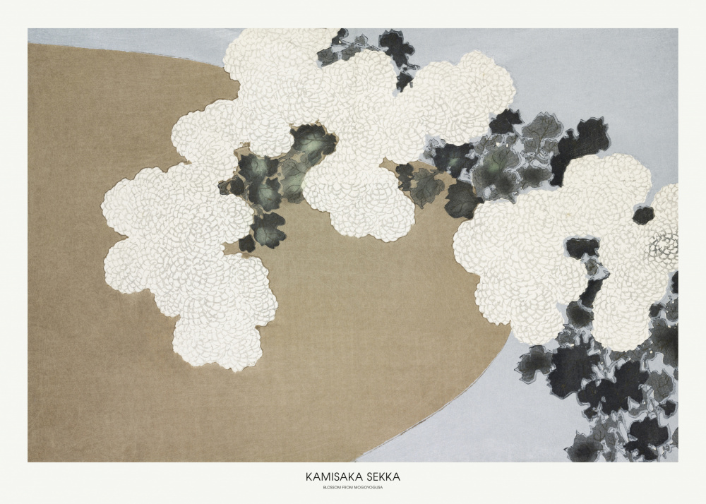 Blossom From Momoyogusa od Kamisaka Sekka