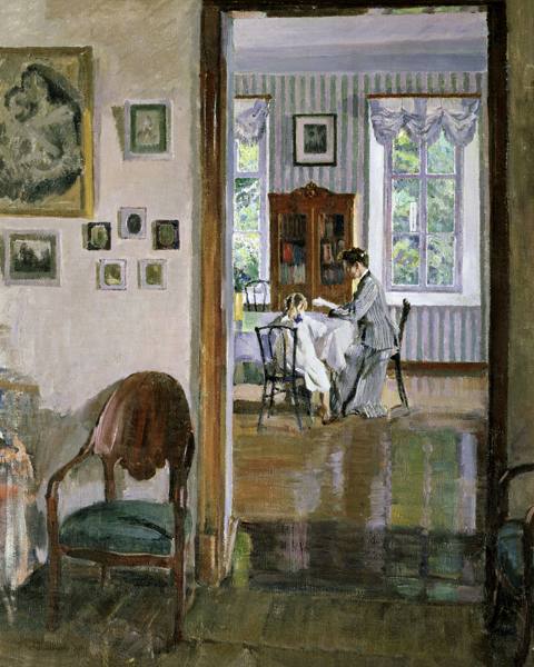 Interior od Sergei Arsenevich Vinogradov