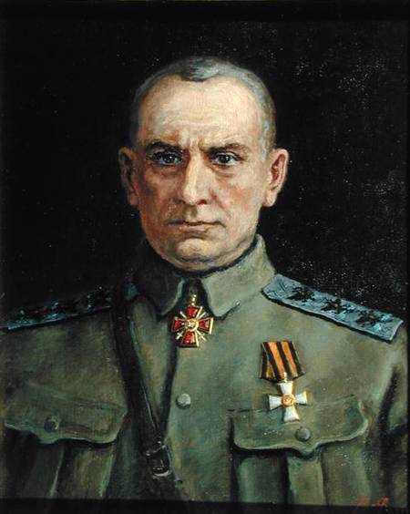 Supreme Ruler and Russian Admiral A. Kolchak (1874-1920) od Sergei Varlenovich Pen