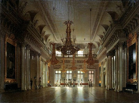 The Hall of the Field Marshal in the Winter Palace od Sergey Konstantinovich Zaryanko