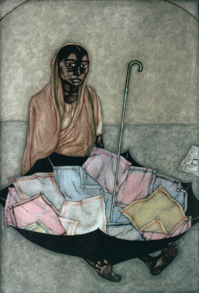 Handkerchief Seller od Shanti Panchal