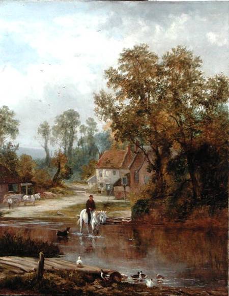 A ford on the River Arun od Sidney Clark