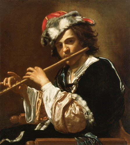 Der Flötenspieler. od Sigismondo Coccapani