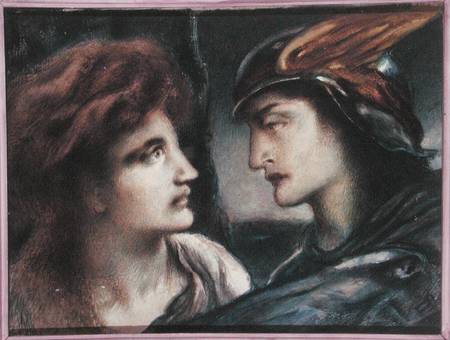 Mercury and Persephone od Simeon Solomon