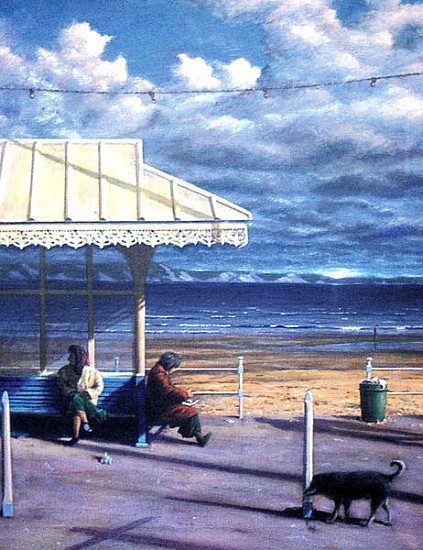 Promenade (oil on canvas)  od Simon  Cook