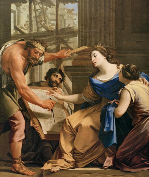 Artemisia / Mausoleum / Vouet od Simon Vouet
