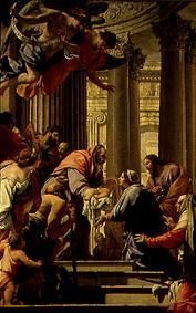 The Darbringung Jesu in the temple od Simon Vouet