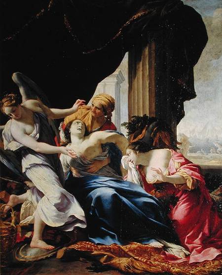 The Death of Dido od Simon Vouet