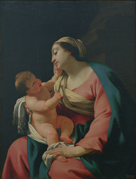 S.Vouet, Madonna mit dem Kind od Simon Vouet