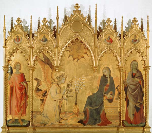 Annunciation od Simone Martini