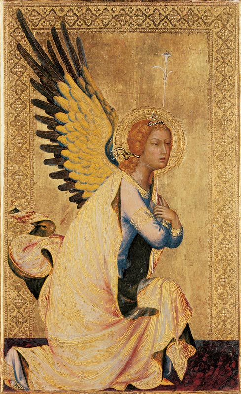 Angel Gabriel od Simone Martini