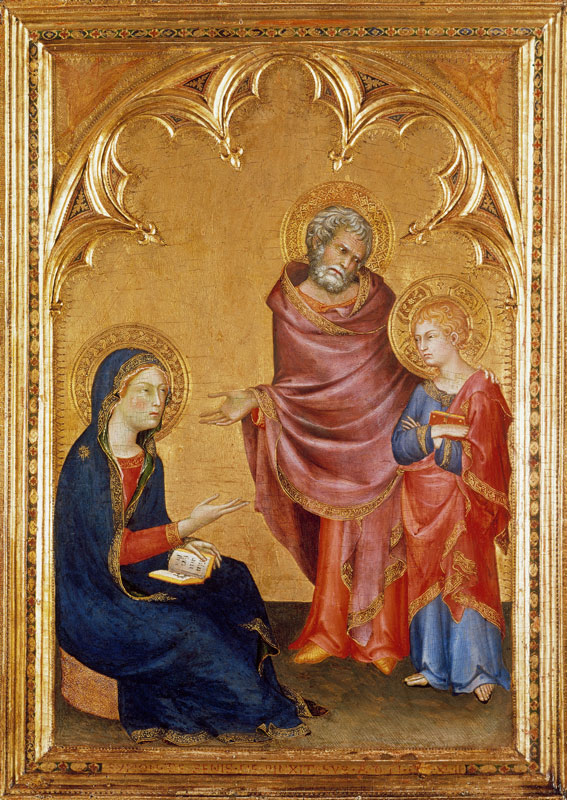 Jesus in the Temple od Simone Martini