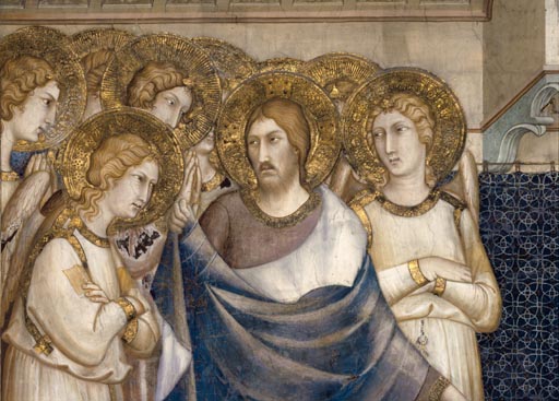 Christus erscheint dem hl. Martin von Tours im Traum od Simone Martini