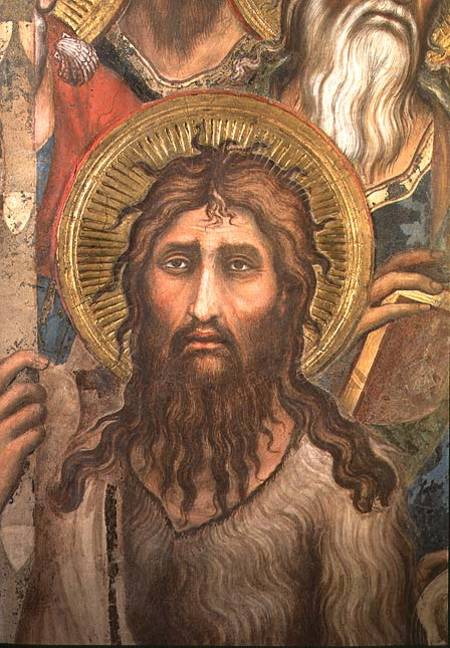 Maesta: St. John the Baptist od Simone Martini