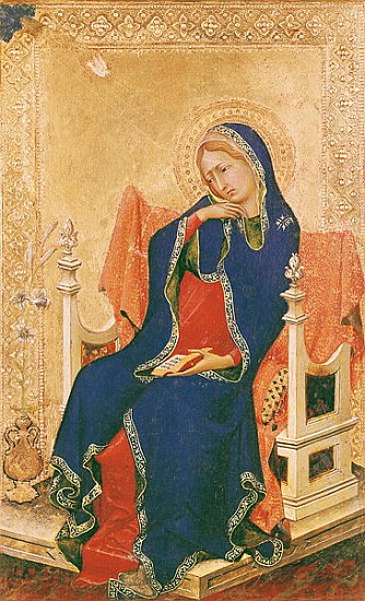 Virgin of the Annunciation od Simone Martini