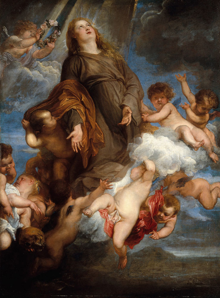 Saint Rosalie Interceding for the Plague-stricken of Palermo od Sir Anthonis van Dyck