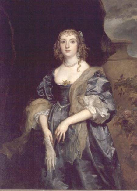 Anne Carr, Countess of Bedford od Sir Anthonis van Dyck