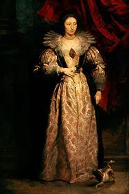 Portrait of a lady od Sir Anthonis van Dyck