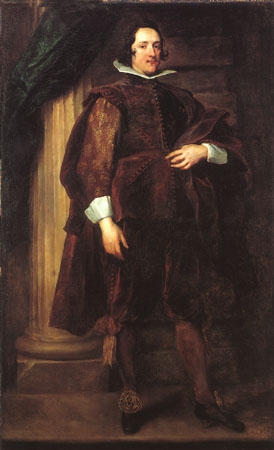 Portrait of an Italian nobleman od Sir Anthonis van Dyck