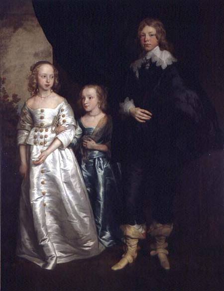 The Children of Thomas Wentworth od Sir Anthonis van Dyck