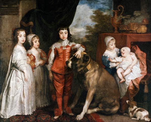Die Kinder Karls I. von England od Sir Anthonis van Dyck