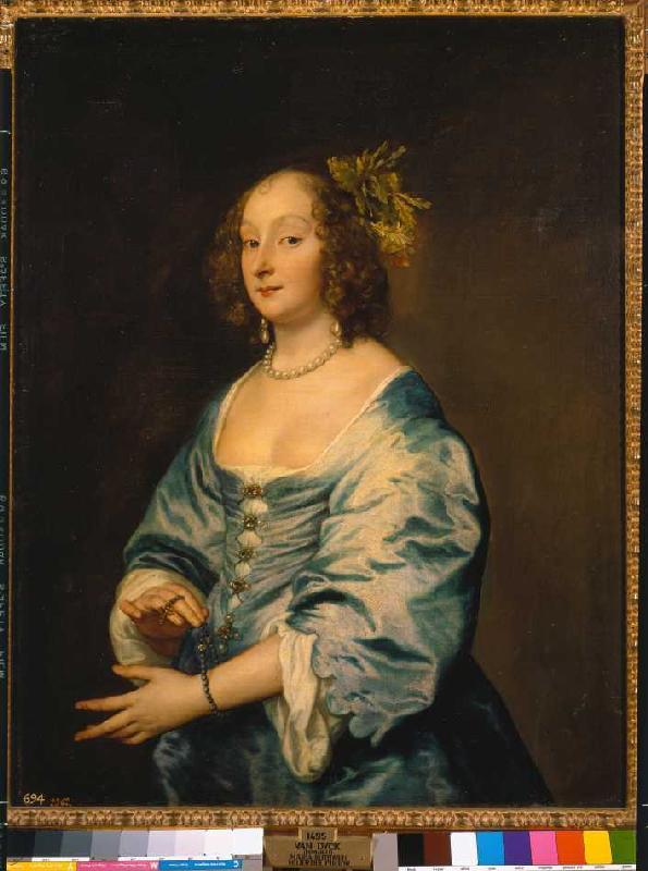 Maria Ruthwein, the wife of the painter. od Sir Anthonis van Dyck