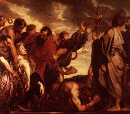 Moses and the Brazen Serpent od Sir Anthonis van Dyck