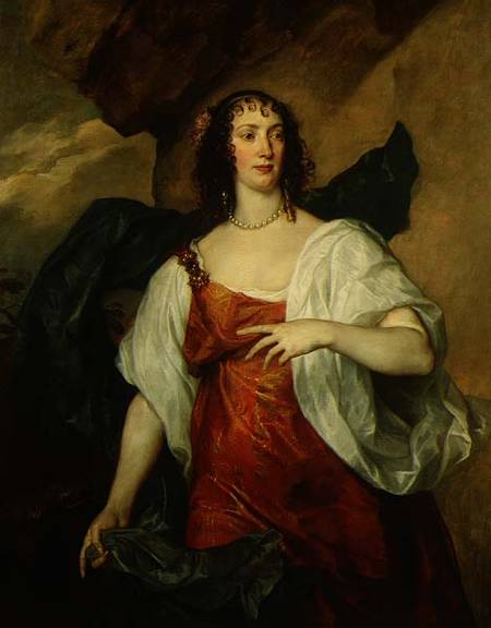 Olivia, Wife of Endymion Porter od Sir Anthonis van Dyck
