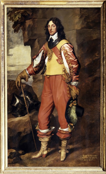 Portrait of Sir Thomas Wharton od Sir Anthonis van Dyck