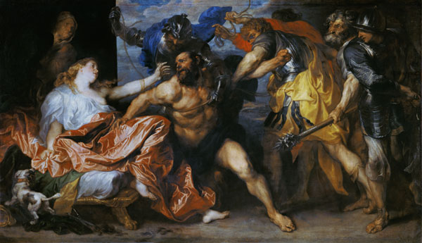 Samson and Delilah od Sir Anthonis van Dyck