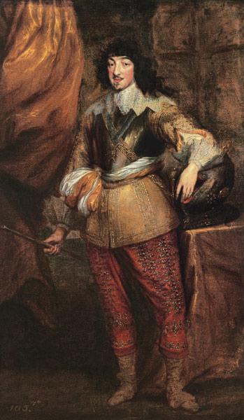Jean Baptiste Gaston, Duc d'Orleans (1608-60), brother of Louis XIII od Sir Anthonis van Dyck