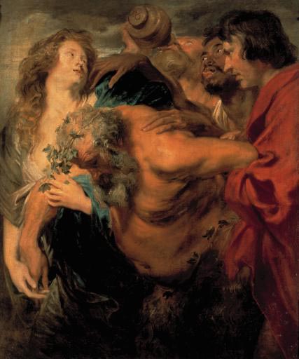 Der trunkene Silen od Sir Anthonis van Dyck