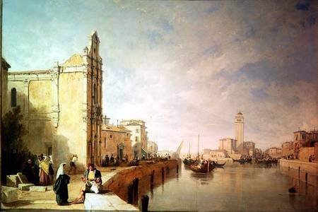 A View of Murano od Sir Augustus Wall Callcott