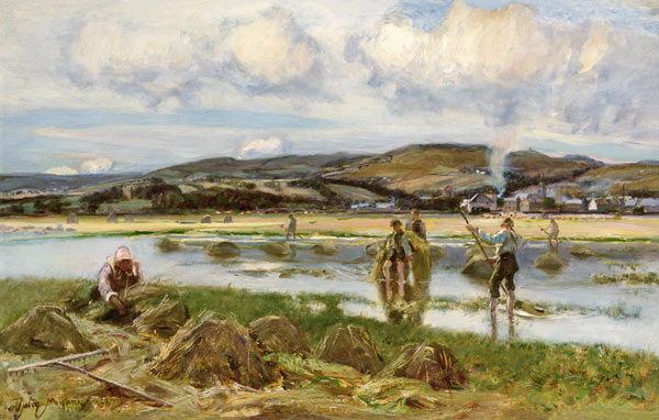 The Reed Gatherers od Sir David Murray