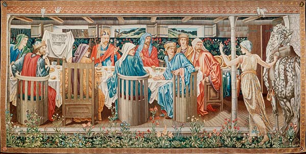 King Arthur , Round Table od Sir Edward Burne-Jones
