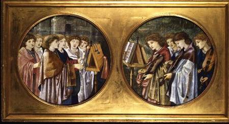 Choristers and Musicians od Sir Edward Burne-Jones