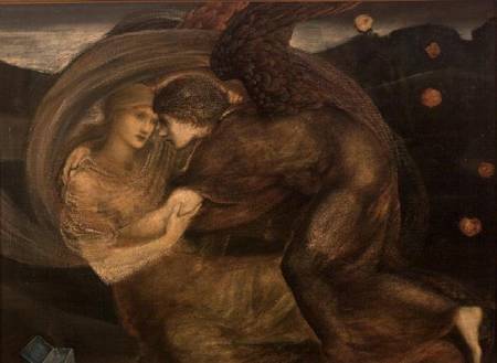 Cupid and Psyche od Sir Edward Burne-Jones