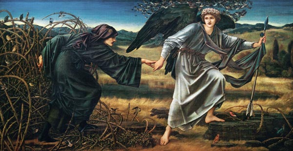 Die Liebe führt den Pilger od Sir Edward Burne-Jones