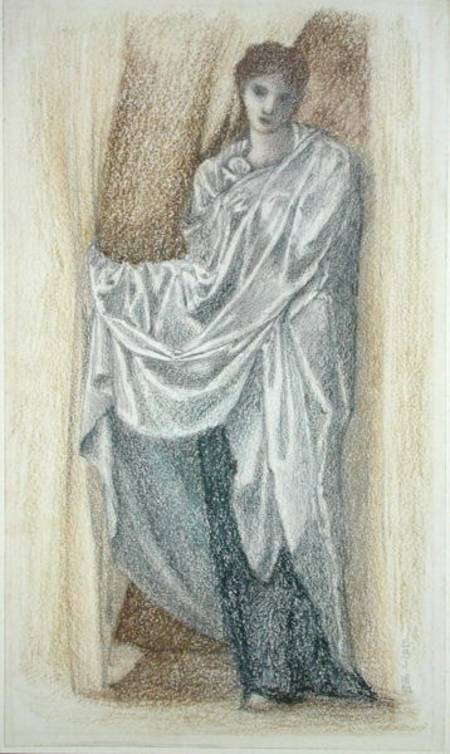 Figure Study od Sir Edward Burne-Jones