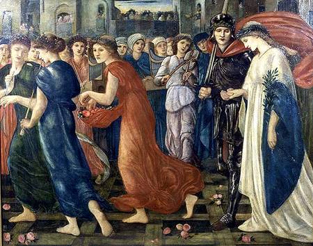 St. George and the Dragon: No. 7 The Return od Sir Edward Burne-Jones