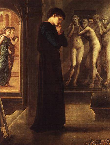 The Heart Desires, from the 'Pygmalion and the Image' series od Sir Edward Burne-Jones