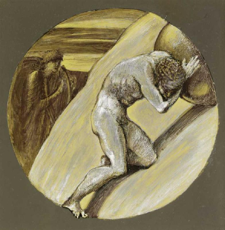 Sisyphus. od Sir Edward Burne-Jones